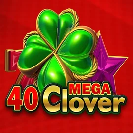 40 Mega Clover logo by Amusnet Interactive at Koning Bet