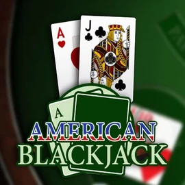 American Blackjack slot logo by Habanero at Koning Bet