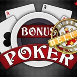 Bonus Poker Deluxe - 3 Hands logo by RTG (Reel Time Gaming) Koning Bet