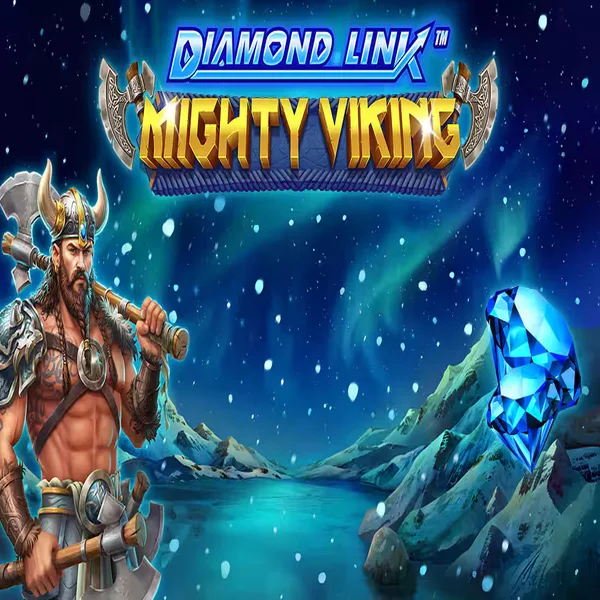 Diamond Link Mighty Viking online game logo by Greentube on koningbet-casino.eu
