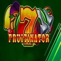 Official Slots logo: Fruitinator Jackpot King by Blueprint Gaming at Koning Bet