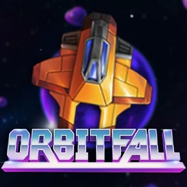 Orbitfall logo by ELK Studios at Koning Bet