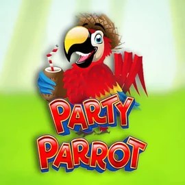 Party Parrot logo – Slots by Rival at Koning Bet