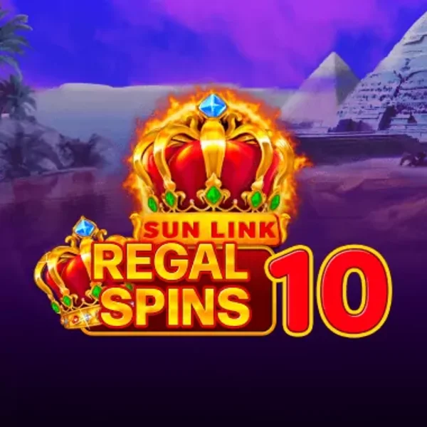 Regal Spins 10 logo – Slots by PatePlay at Koning Bet
