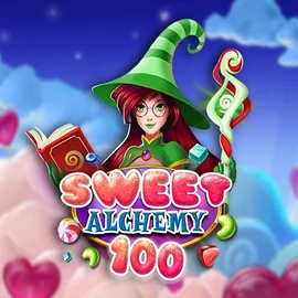 Sweet Alchemy 100 by Play'n GO, showcased at koningbet-casino.eu – game logo
